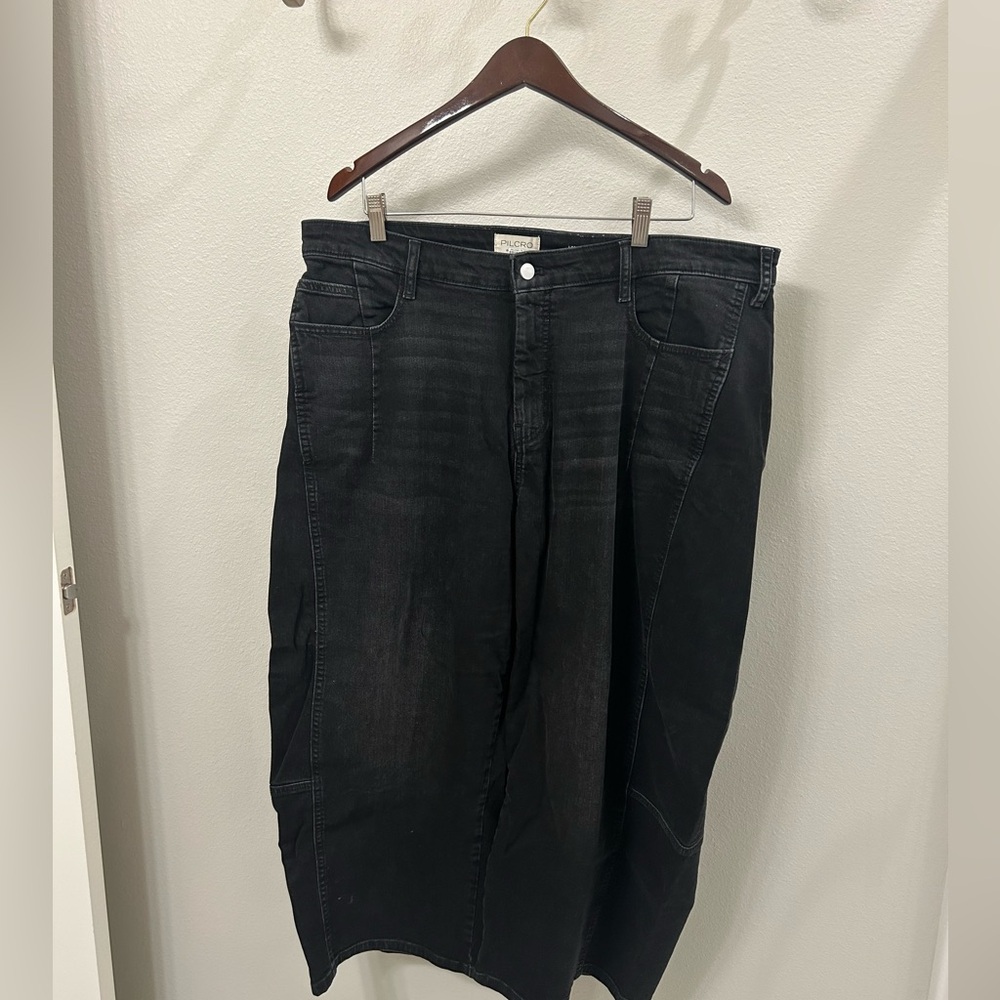 Pilcro Charcoal barrel jeans